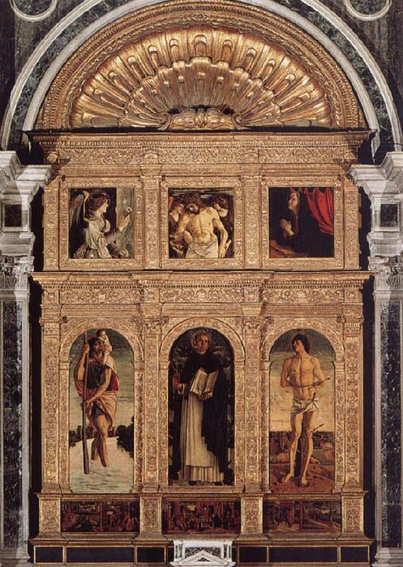 Giovanni Bellini St.Vincent Ferrer Polyptych china oil painting image